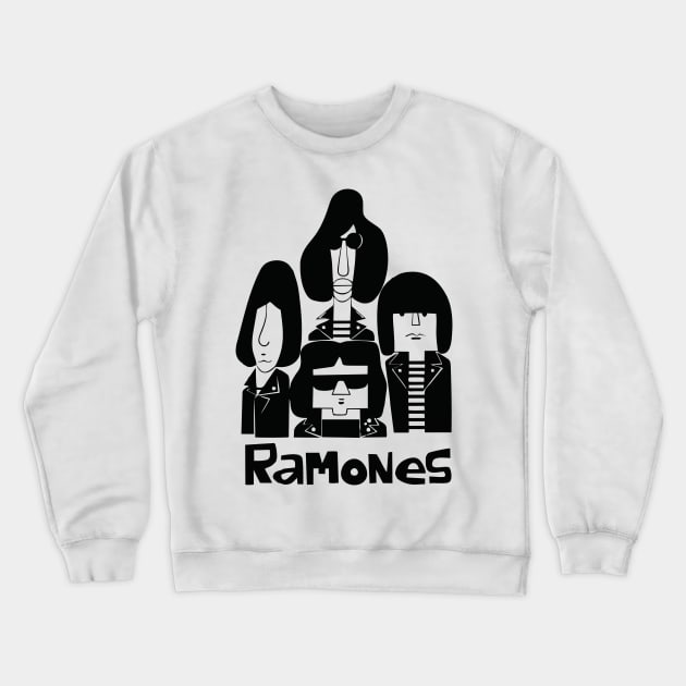 The Ramones Tshirt Crewneck Sweatshirt by yatsky